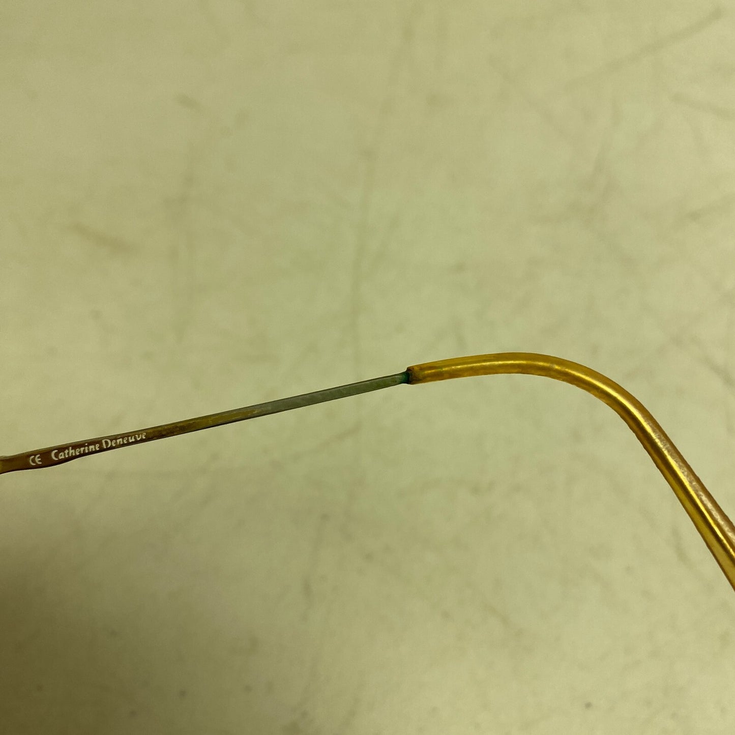 CATHERINE DENEUVE CD-141 Dark Brown Matte Women’s Eyeglasses Frame - Used-Good