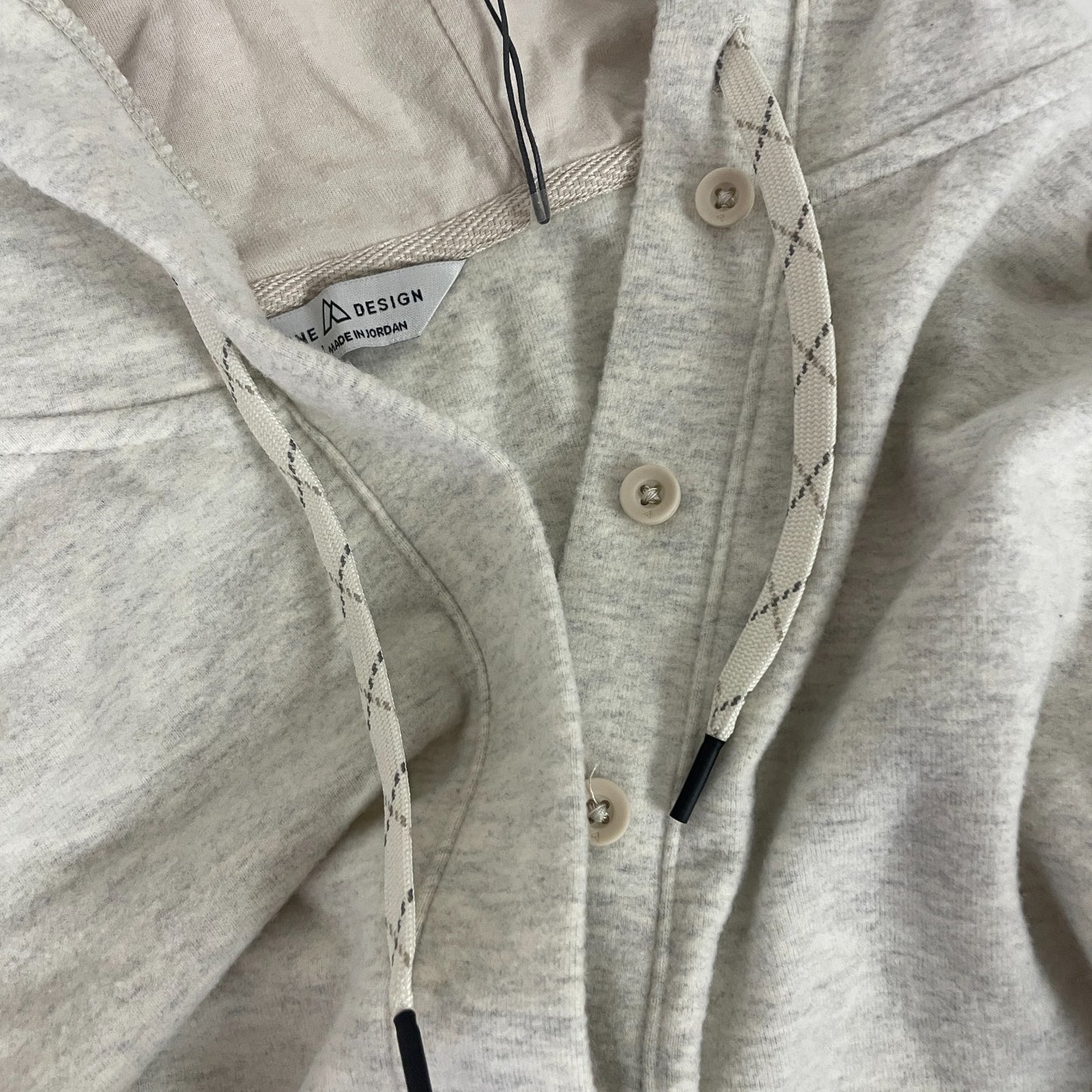 Alpine Design Womenâs W AD Wanderful Hoodie Off White Heather ADW23201