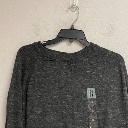 Mutual Weave Long Sleeve Crew Neck Sweater Size 2XL Color Dark Charcoal Heather