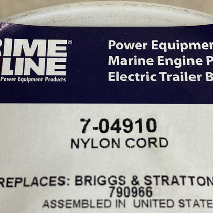 Prime Line Starter Rope 7‑04910 • 9/64″ Nylon  Black  200 ft Spool Lifetime