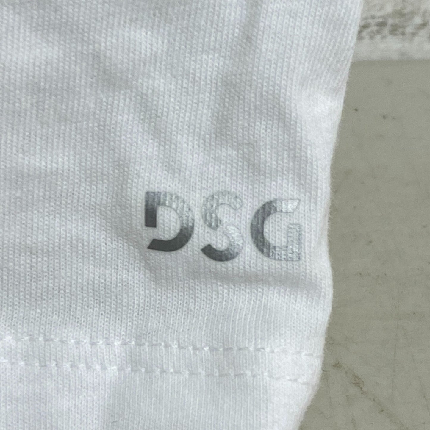 DSG Boys Cotton Graphic Tank Top Pure White Determination Sleeveless DAB12111