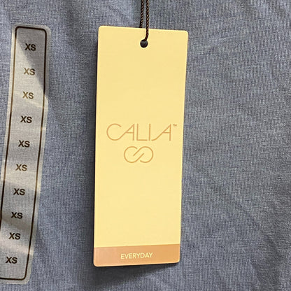 Calia Women Everday Relaxed Tee Blue Jean Short Sleeve Crew Neck WAX11251