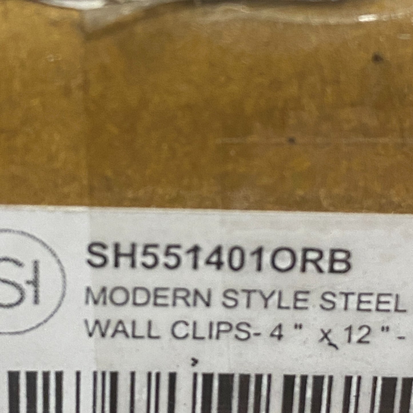 Signature Hardware Modern Steel Floor Register Oil‑Rubbed Bronze 4" x 12"