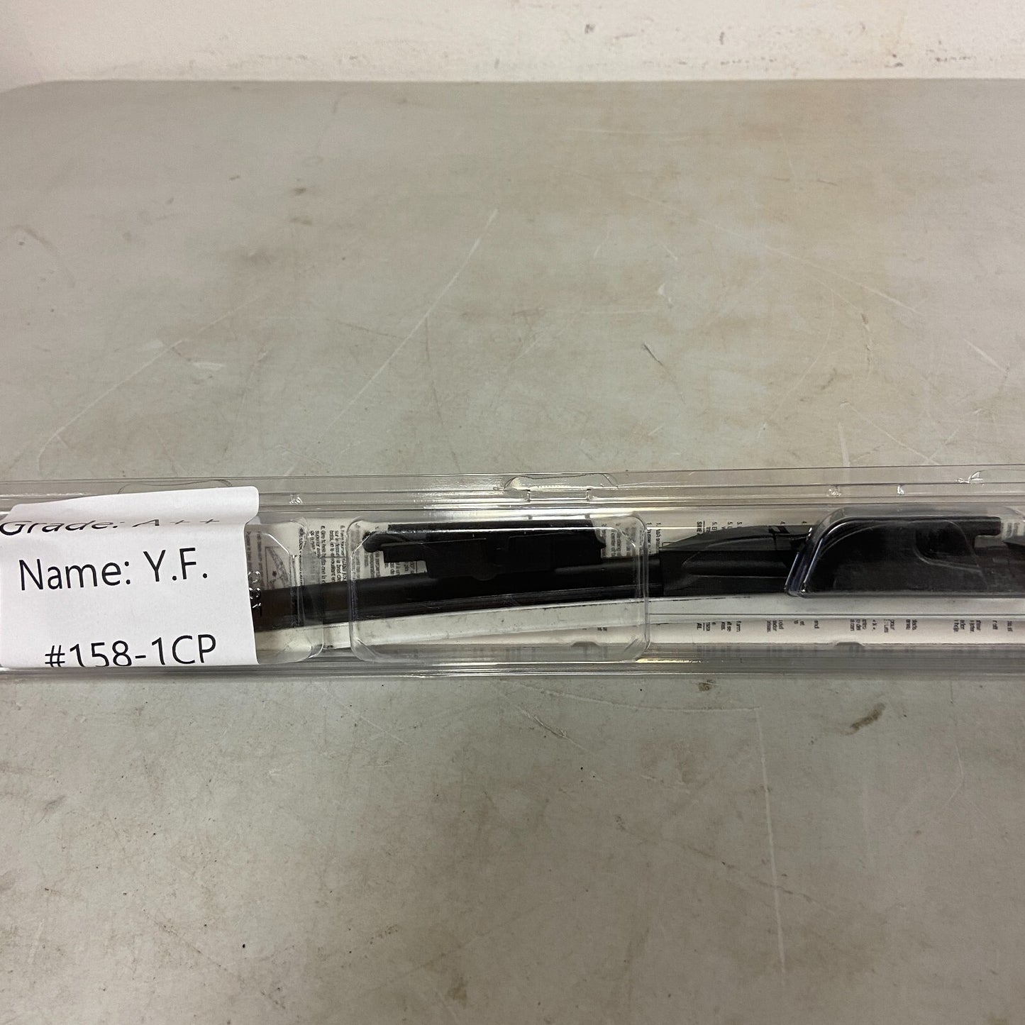 Ford Motorcraft OEM Premium Flat Wiper Blade Front 17" WW-1701-PF AU2Z-17V528-BA
