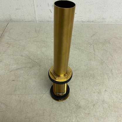 SIGNATURE HARDWARE EXTENDED PRESS TYPE POP UP BATHROOM DRAIN OVERFLOW HOLE