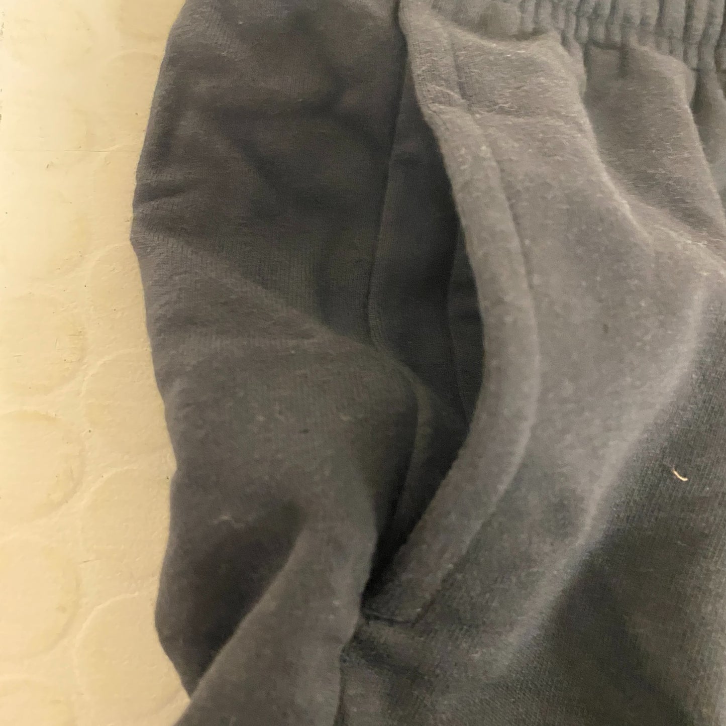 CALIA Womenâs French Terry High Rise Sweatshort Pure Black WAX12384