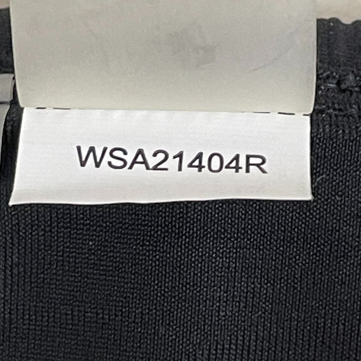 Calia Womenâs Rib High Rise Swim Bottom Pure Black Bikini Separate WSA21404R