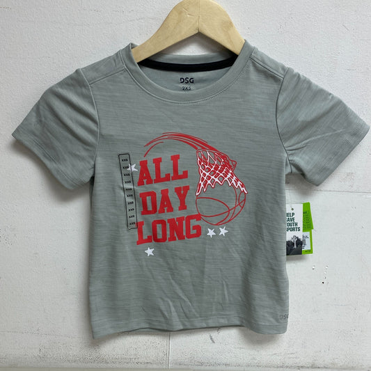 DSG Novelty Graphic Tee High Rise / Pure White All Day DAB11108N BRAND NEW