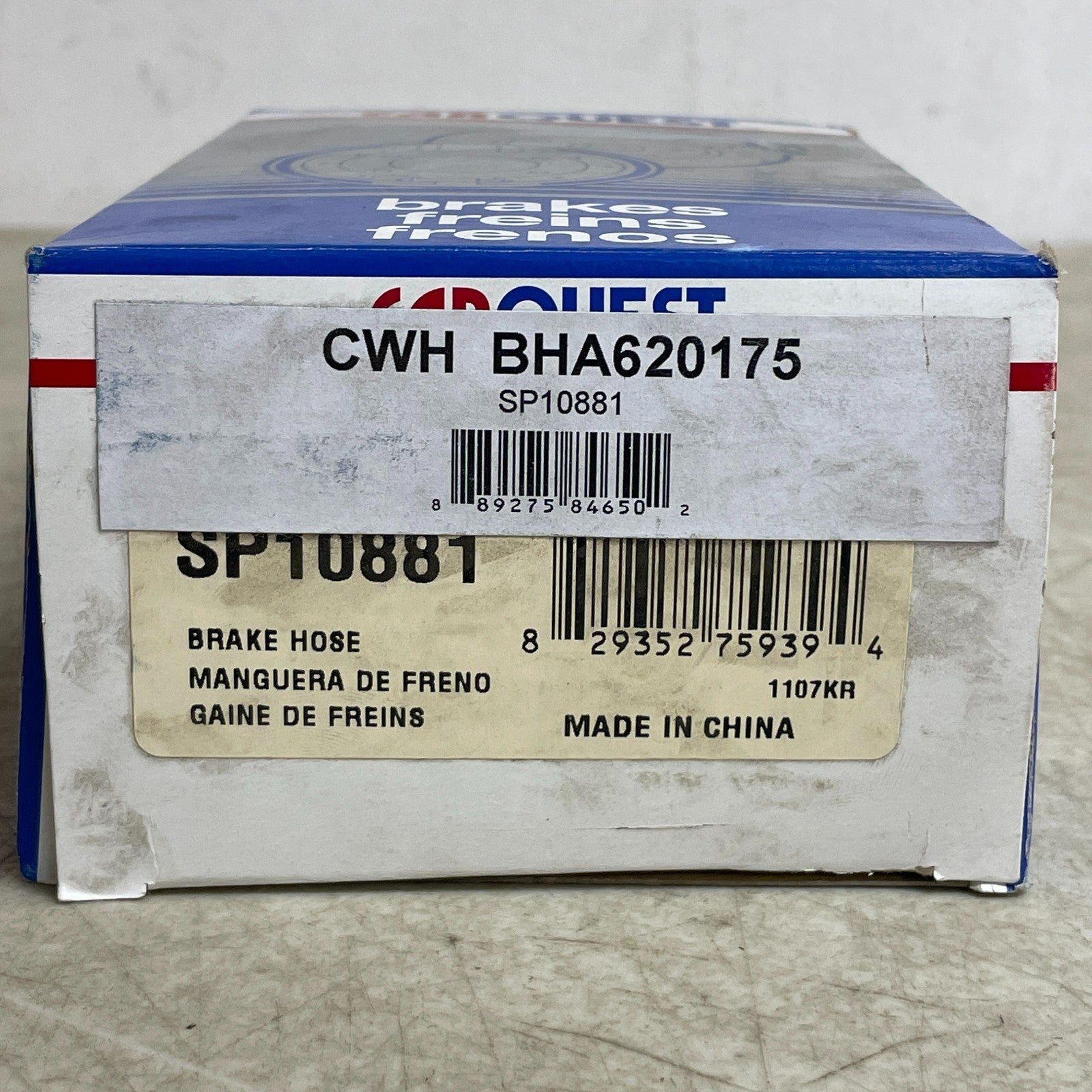 CarQuest Wearever Brake Hydraulic Hose w/Gaskets 19.9″ BHA620175