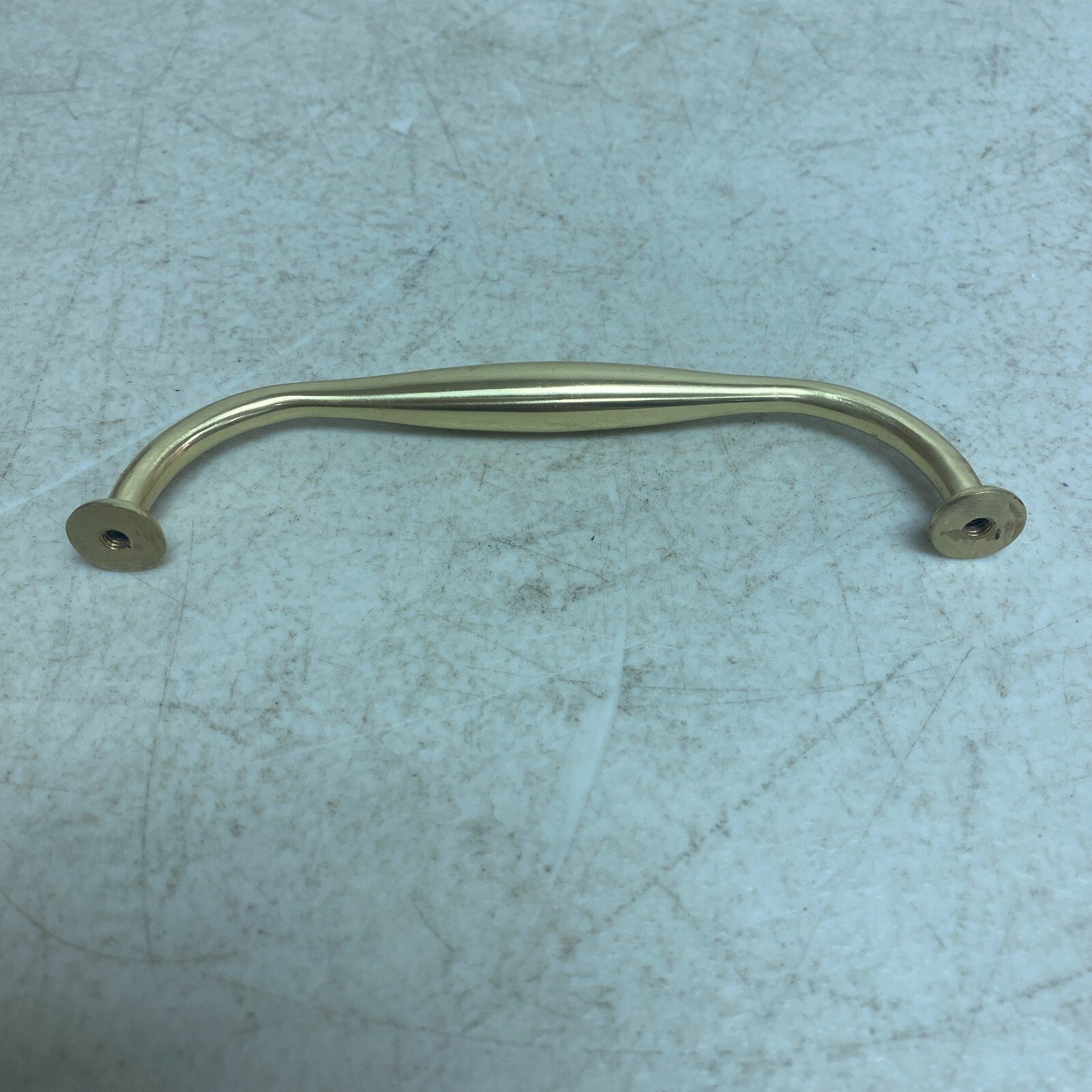 Signature Hardware 4-7/8" Padilla Solid Brass Cabinet Pull - Polished Brass