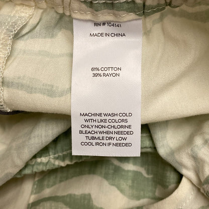 Alpine Design Womens Camping Shorts Mineral Jade Print ADW13808 BRAND NEW