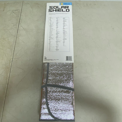 Solar Shield Folding Windshield Sunshade Silver Mylar 24″×58″ Model 17908