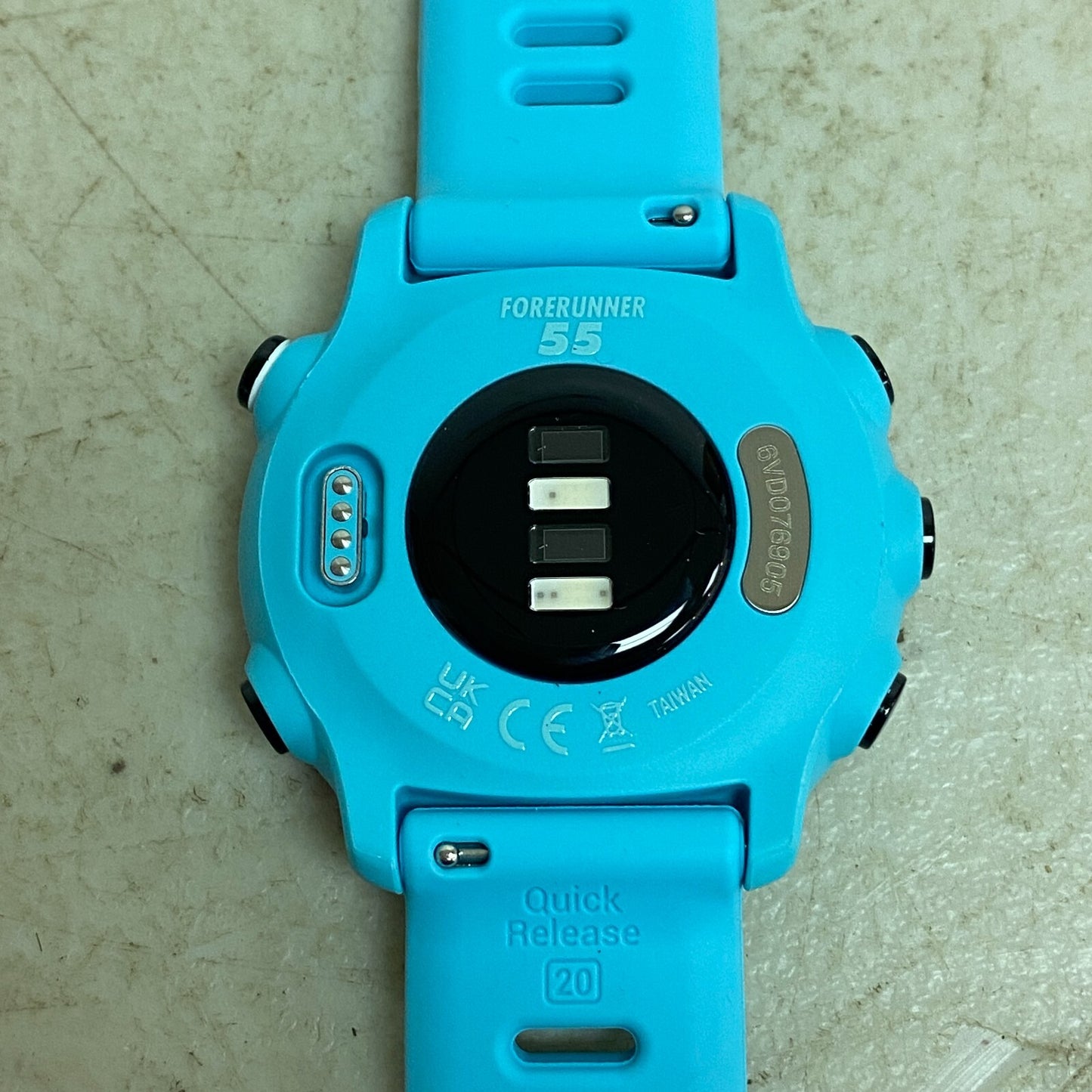 Garmin Forerunner 55, GPS Running Multisport Smartwatch Aqua, 010-02562-02