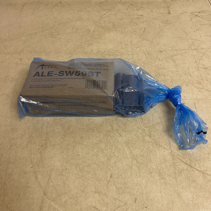 Alera Wire Shelf Label Holders 3" Gray Side Load 10 Pack ALESW59ST