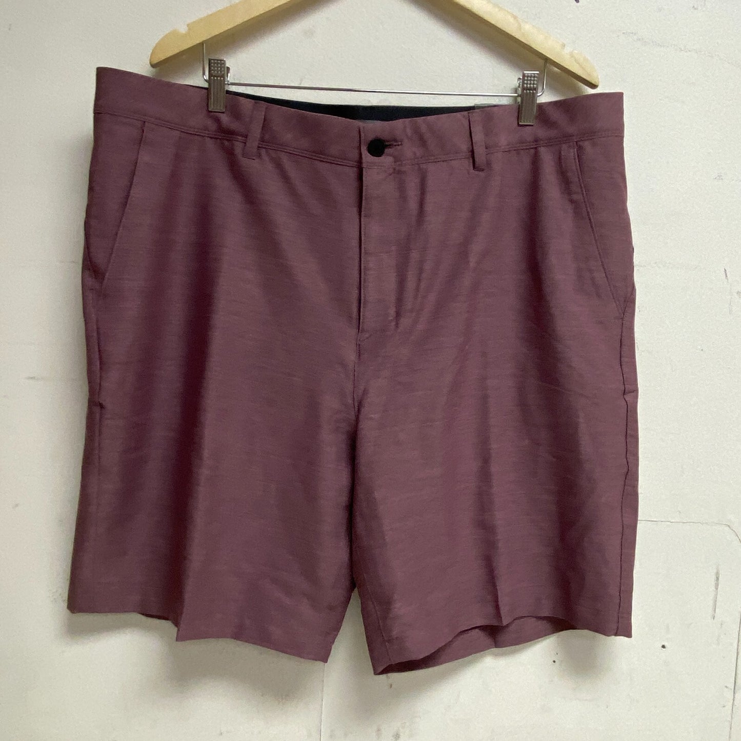 VRST Mens Core Heather 9" Inseam Golf Short Rose Blush Heather MVG20000H