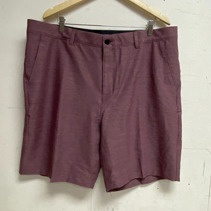 VRST Mens Core Heather 9" Inseam Golf Short Rose Blush Heather MVG20000H