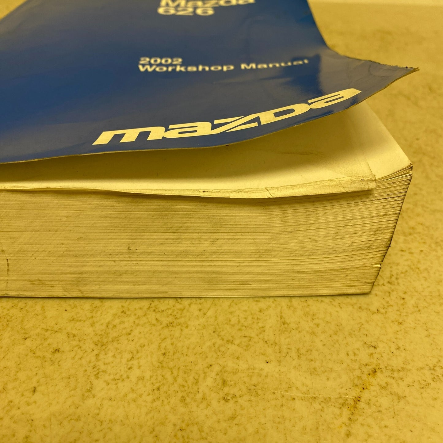 Mazda 626 2002 Workshop Manual 9999-95-019B-02 , #578-1CP