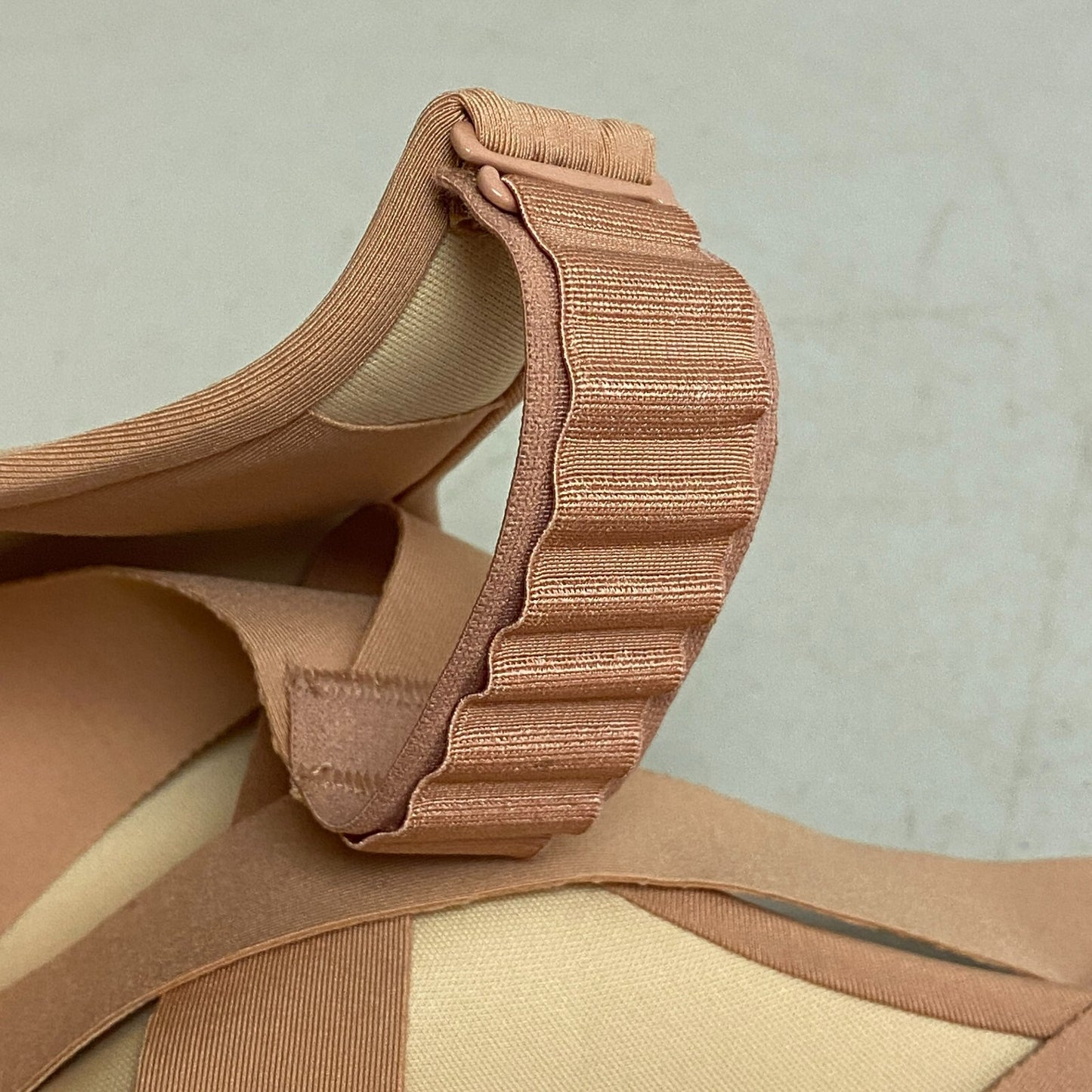 Calia Womens Give It Your All Crossback Bra Rosey Clay Solid WAX17101