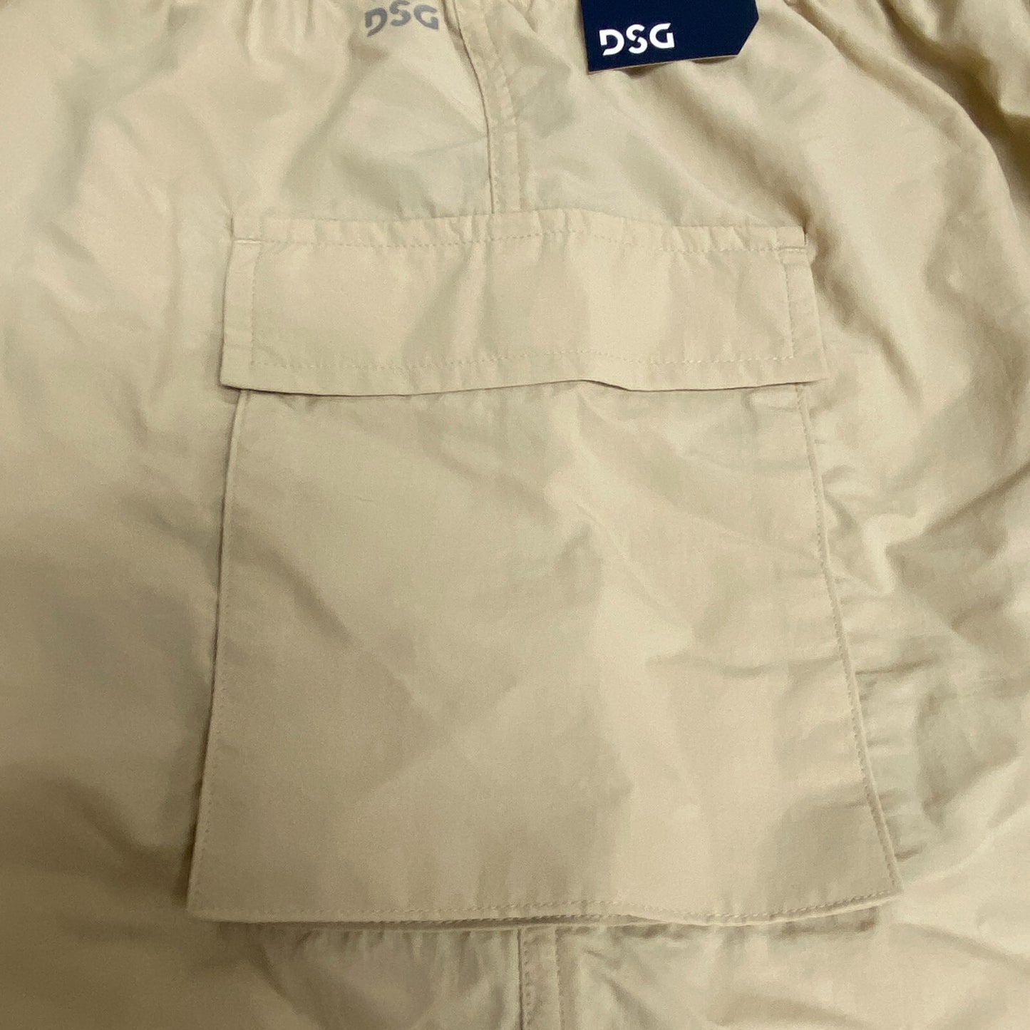 DSG Women's 3" Everyday Cargo High Rise Woven Nylon Short Sandy Slate DAW13109