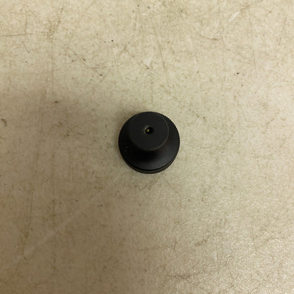 Signature Hardware Arles Knurled Brass Cabinet Knob - Black , EH5471.11/4.BLK