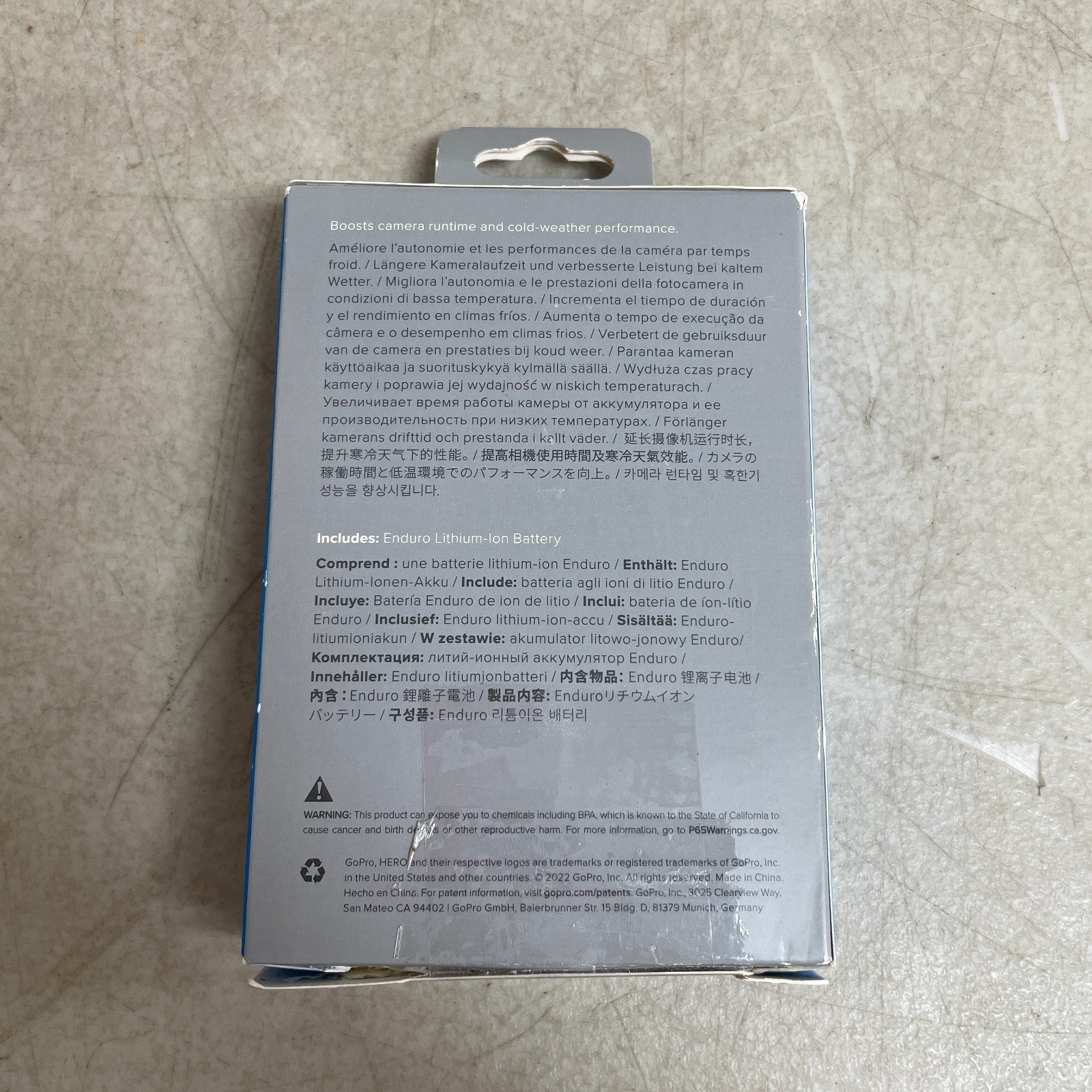 GoPro Enduro ADBAT-011 1720mAh Battery for HERO9 / HERO10 / HERO11 Black