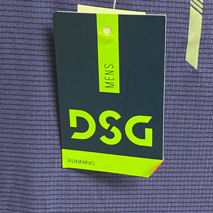 DSG Men's Run Tank Midnight Purple Sleeveless Running Summer Trendy DAM22206