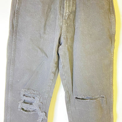 Arizona Curvy Mom Straight Ankle Fit Leg Jeans Women's Size 3 Color Black *NWT