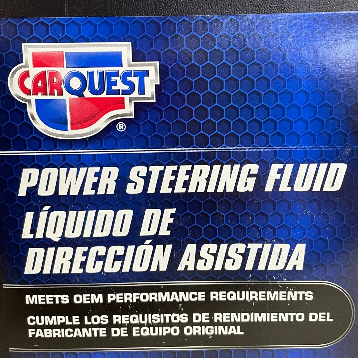 Carquest OEM Power Steering Fluid 1 Gallon 50K-Mile Formula Clear 560 / AS263Y