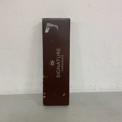 Signature Hardware 12'' Shower Arm & Flange - Brushed Gold - SHRSA123BG