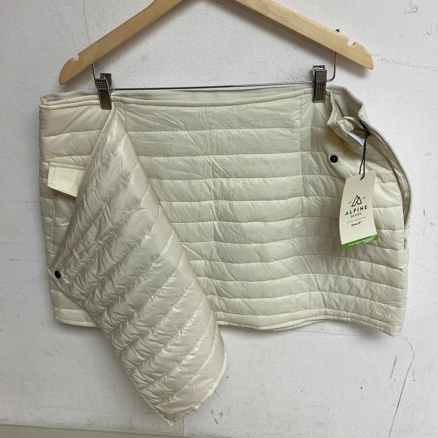 Alpine Design Womens W AD Mountainside Mist Skirt Cloud White ADW23810 New!