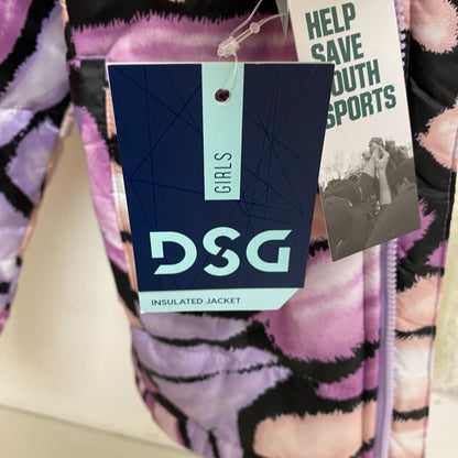 DSG Youth Girls Cute Insulated Jacket Multicolor / Butterfly Effect DOG22101PRT