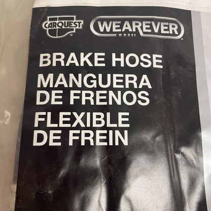 CarQuest BHA380294 Brake Hose 12.25" Banjo to Female w/ Copper Washers