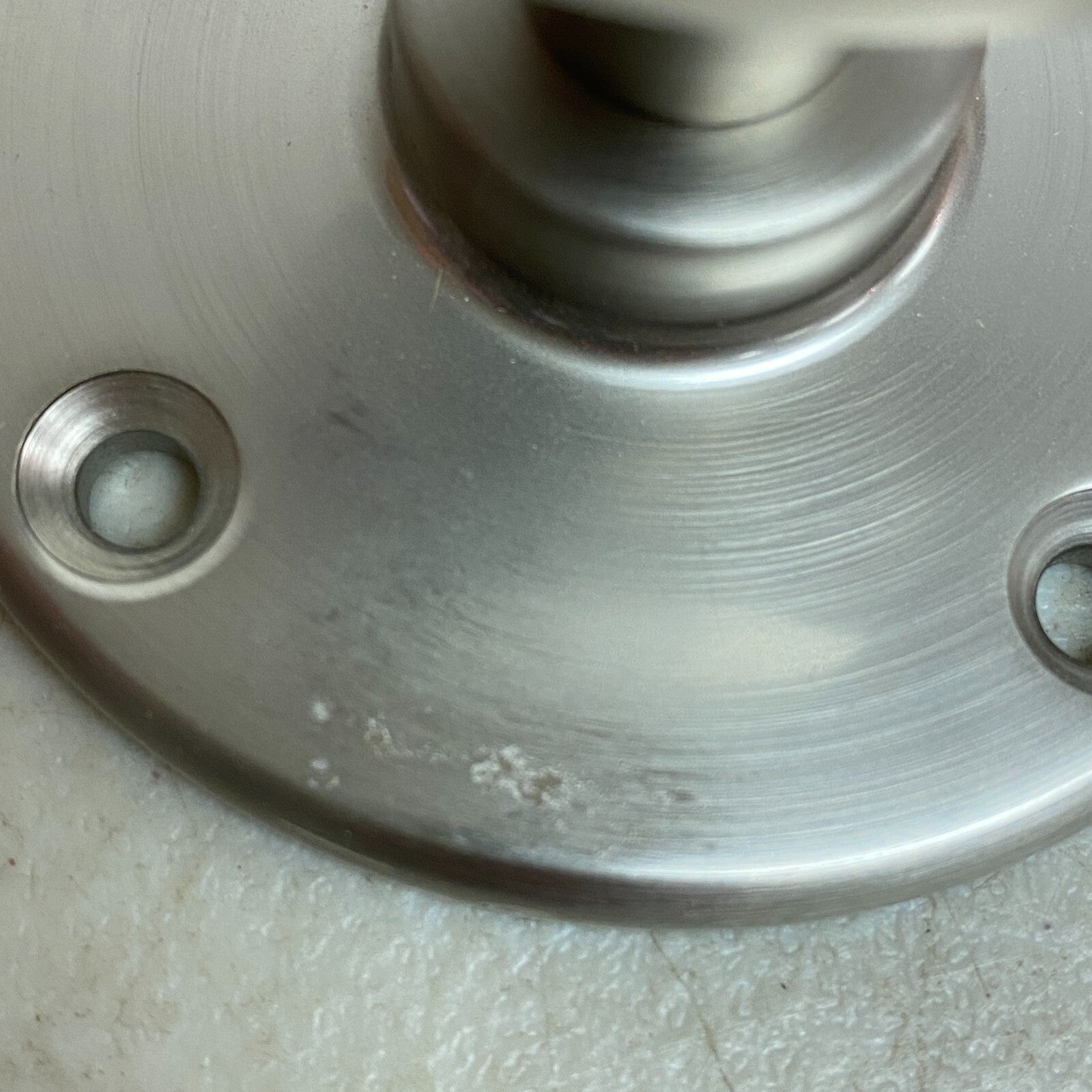 Signature Hardware Grab Bar Bracket - Brushed Nickel 040929-BN