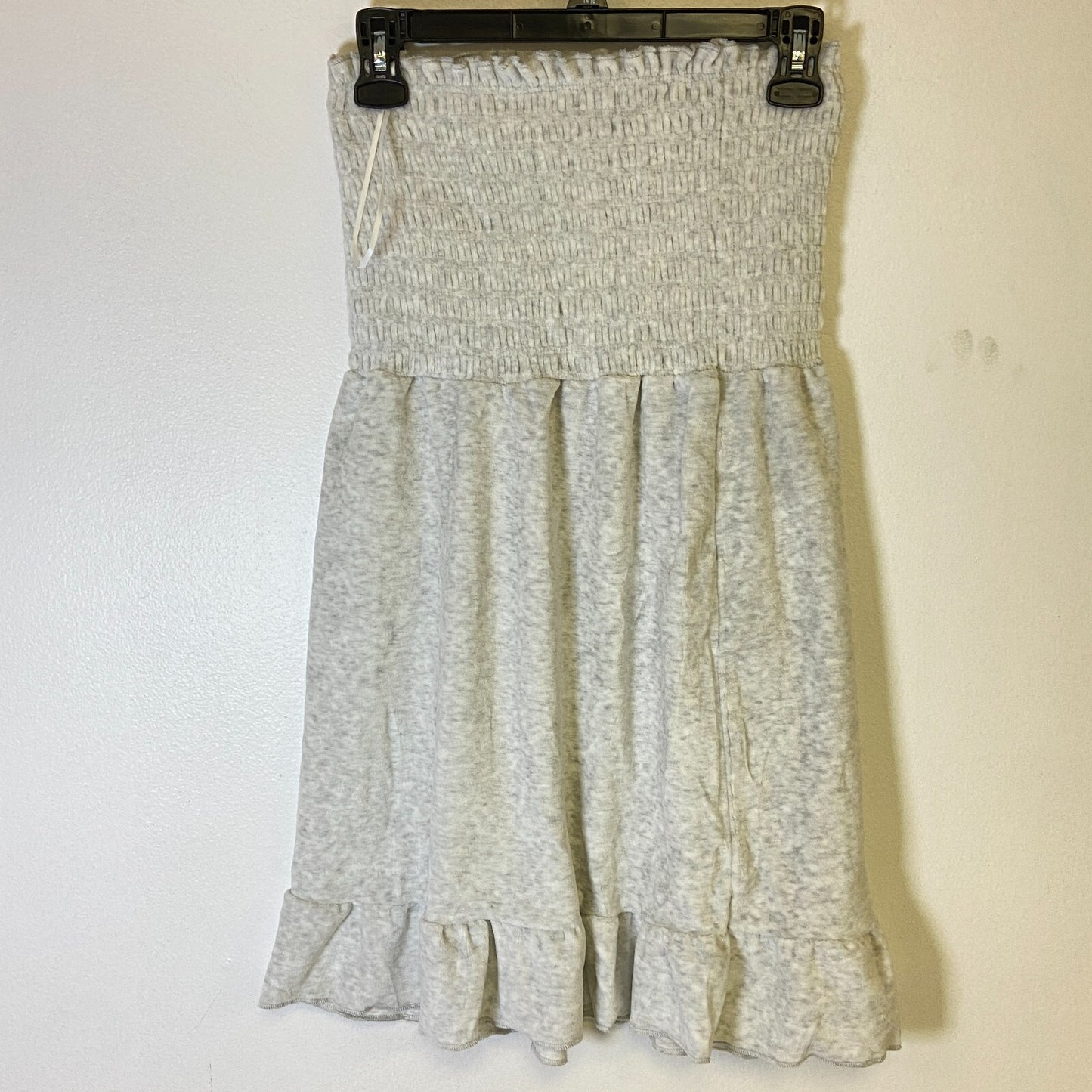 Juicy By Juicy Couture Velour Tube Dress Exposed Top Size M Color Diamonds Ice