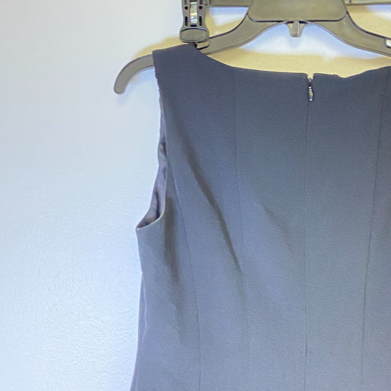 Black Label By Evan-Picone Womens Sleeveless Fit+Flare Dress Size 10 Color Black