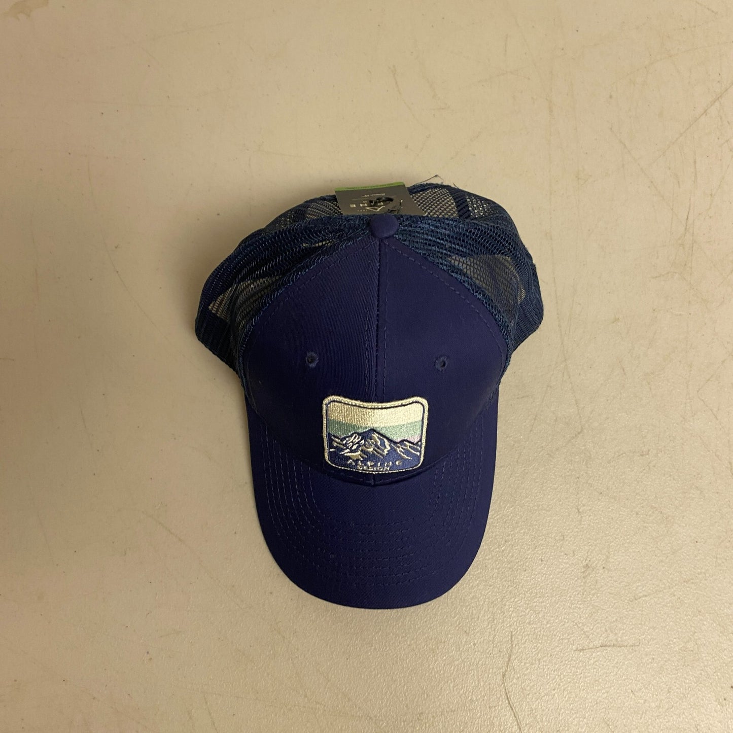 Alpine Design AD Washed Mesh Trucker Cap Navy ADMA8015
