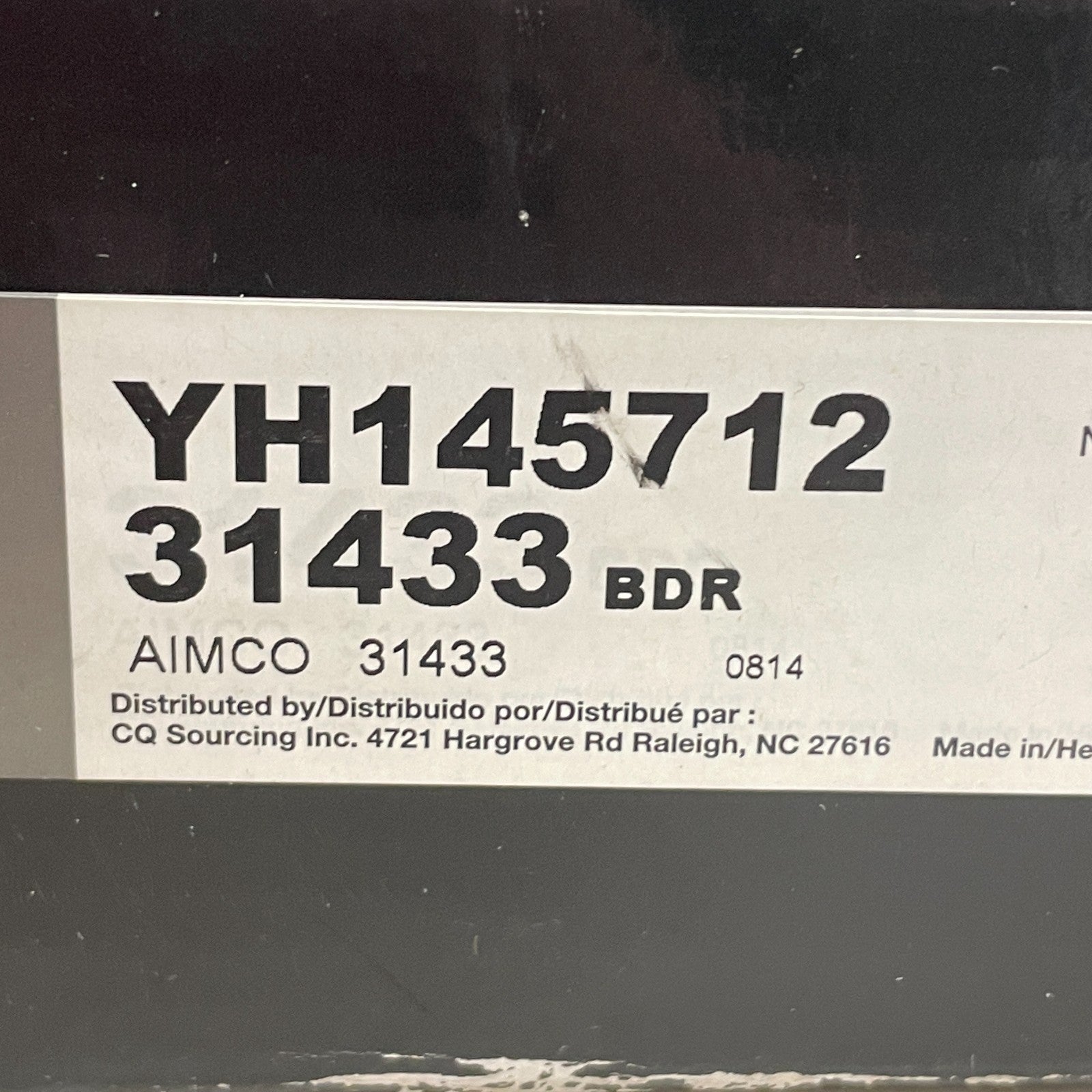 Carquest YH145712 Premium Front Brake Rotor Non-Directional Finish