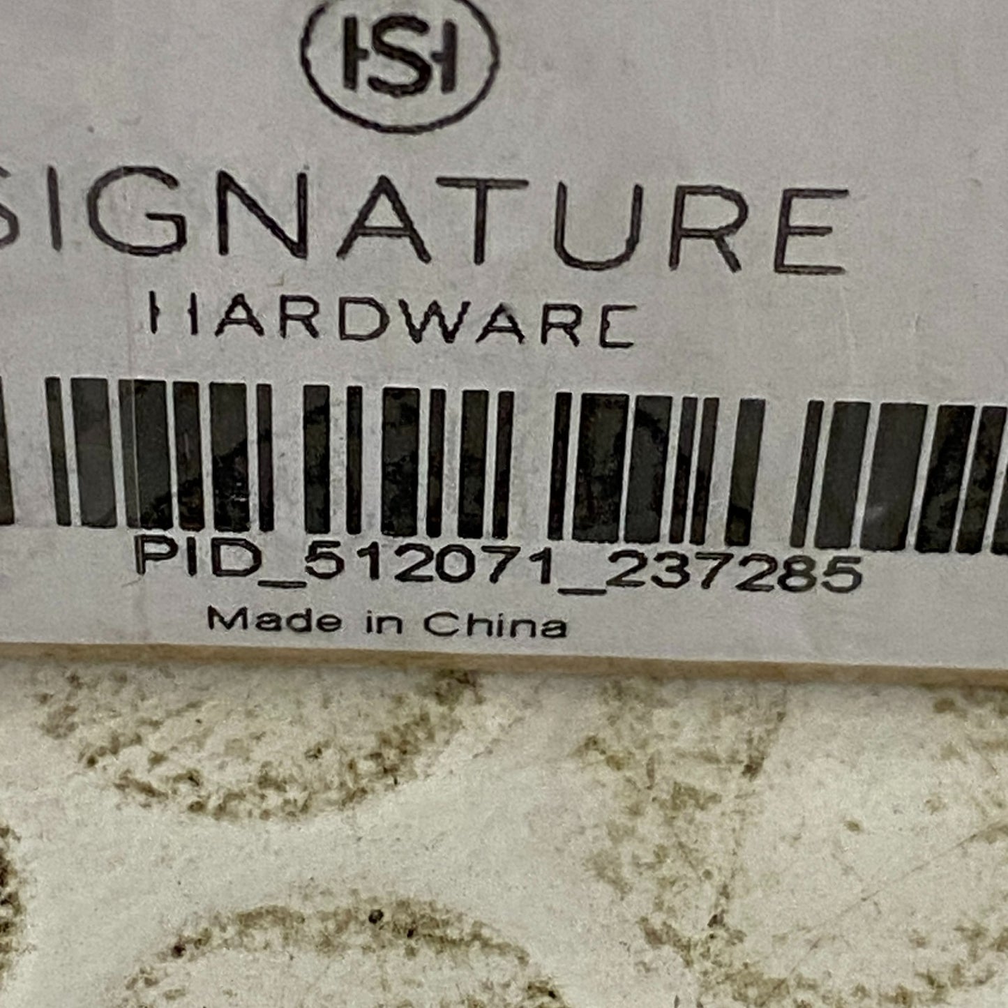 Signature Hardware Contemporary Steel Floor Register 4″×10″ Oil‑Rubbed Bronze