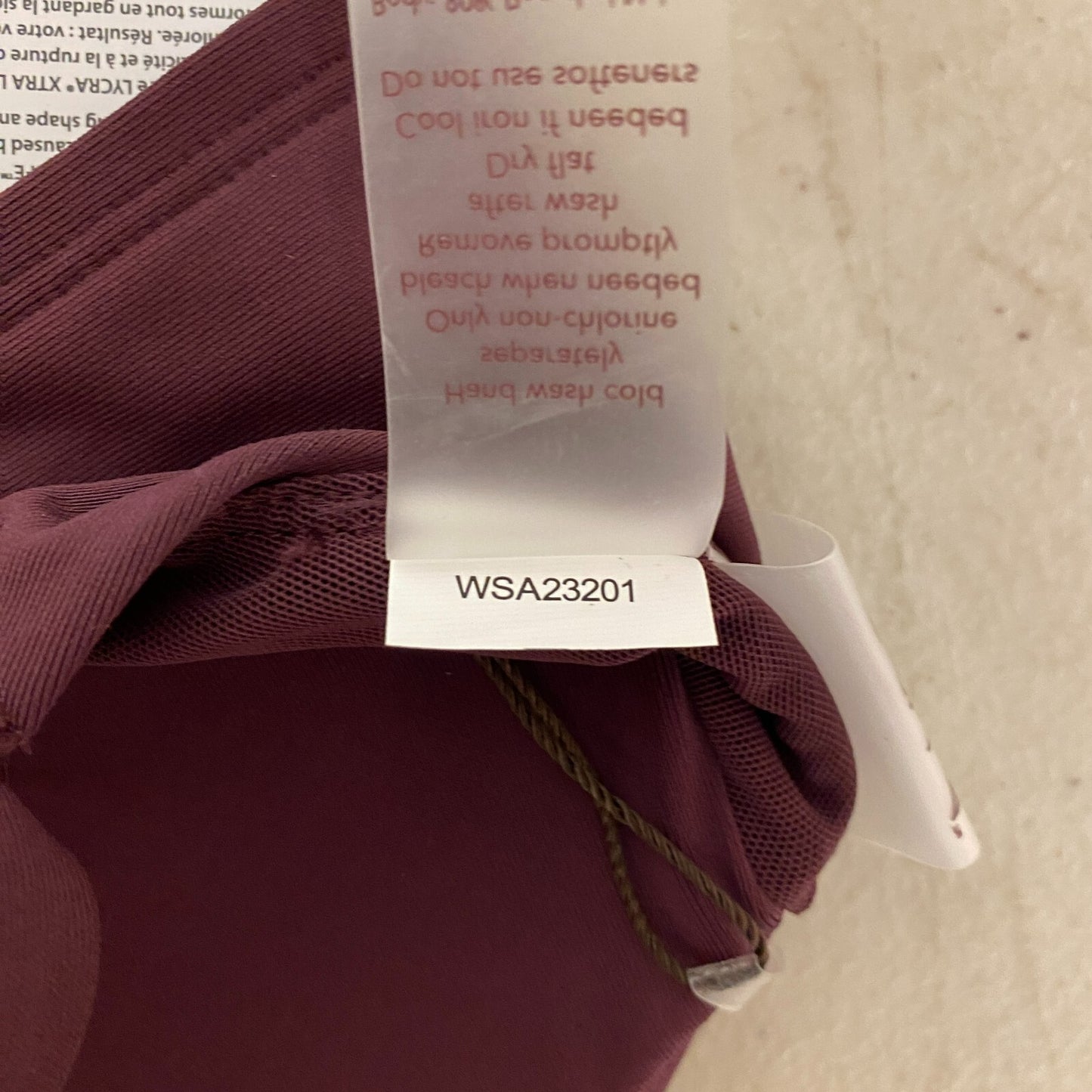 Calia Women's Triangle Bikini Top Wine WSA23201