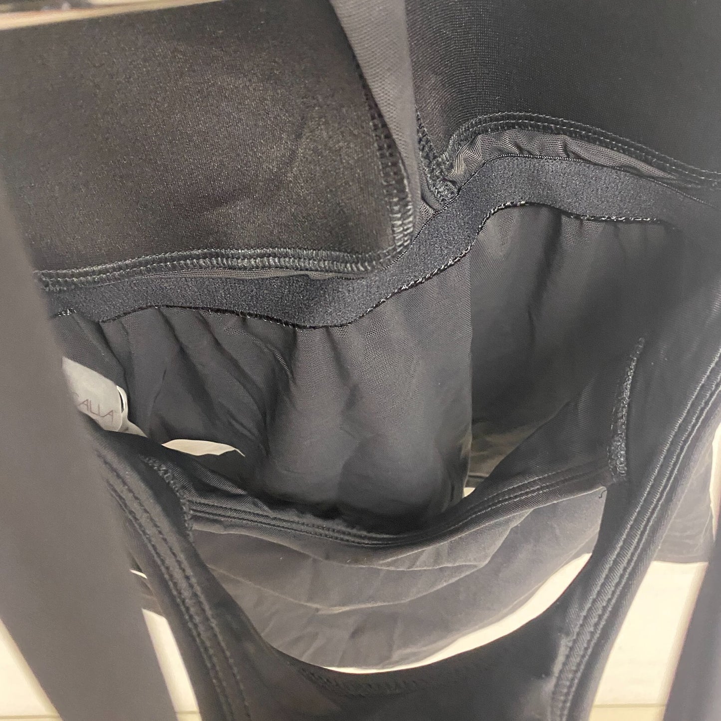 Calia Women's Top High Support Tankini Pure Black WSA22304 Brand New!