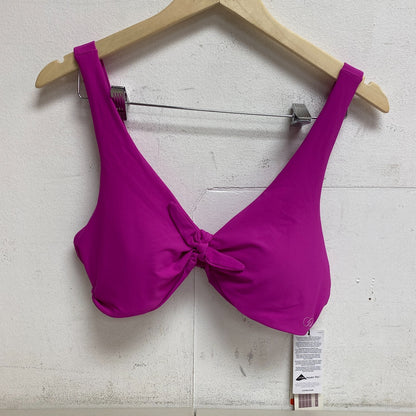 Calia Women's Swim Collection Tie Front Swim Bikini Top Lush Berry WSA22200 New