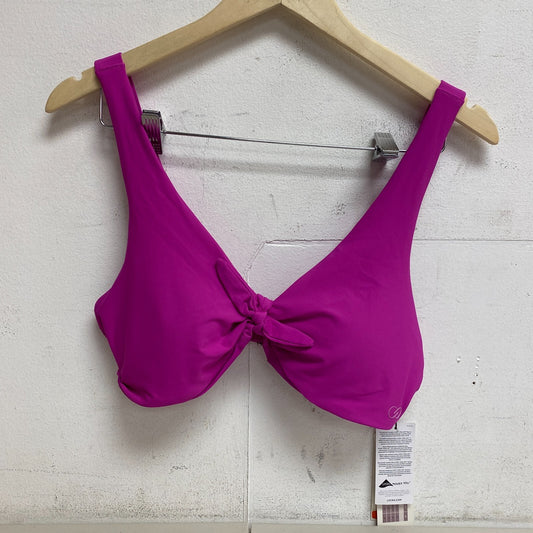 Calia Women's Swim Collection Tie Front Swim Bikini Top Lush Berry WSA22200 New