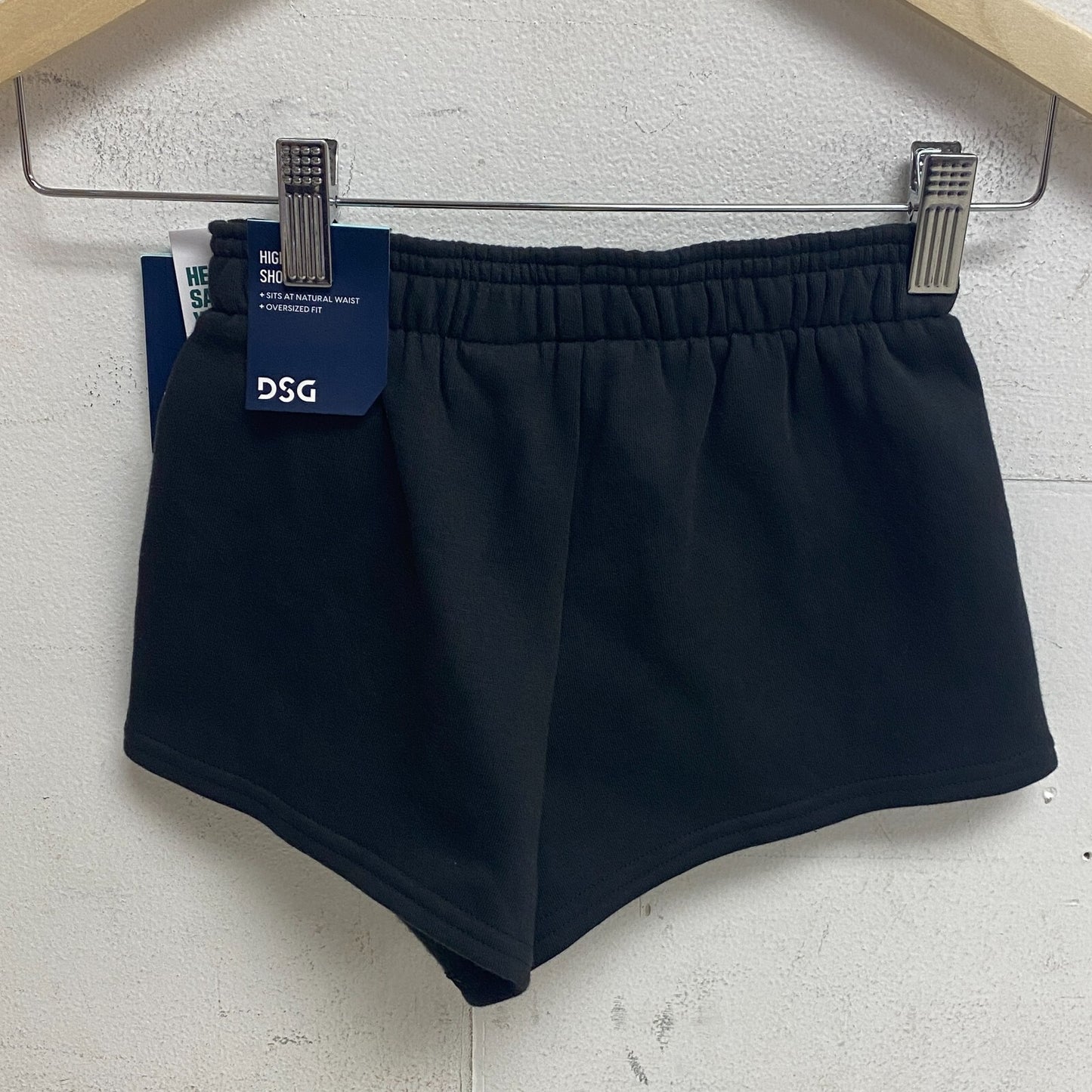 DSG Youth Boyfriend Fleece Shorts Pure Black DAG13431 BRAND NEW