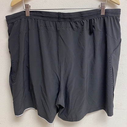 VRST Men's Enthusiast 7" Run Relaxed Fit Shorts Graphic Charocoal MAX200441N New