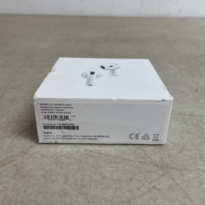 Apple AirPods 4 USB-C True Wireless Earbuds – H2 Chip, IP54, 30h Battery