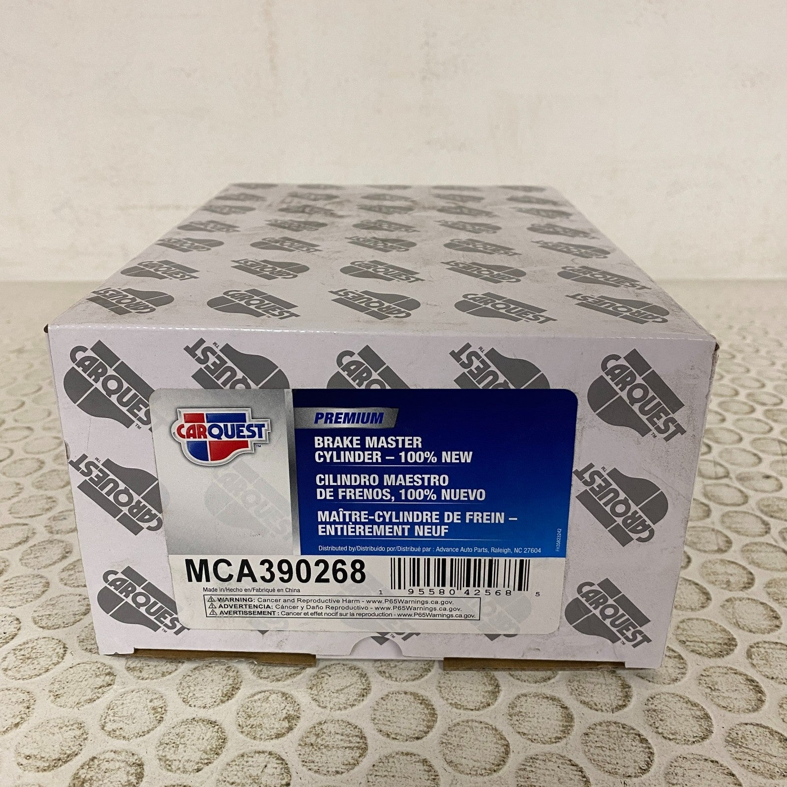 Carquest Wearever MCA390268 Brake Master Cylinder 1.0625″ Bore Aluminum