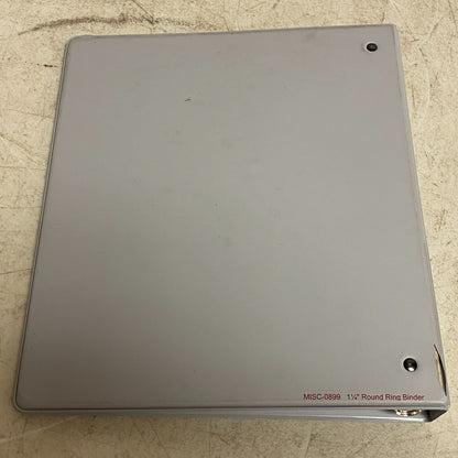Federal Insurance 1 1/4" Round Ring Binder , #1197-1CP