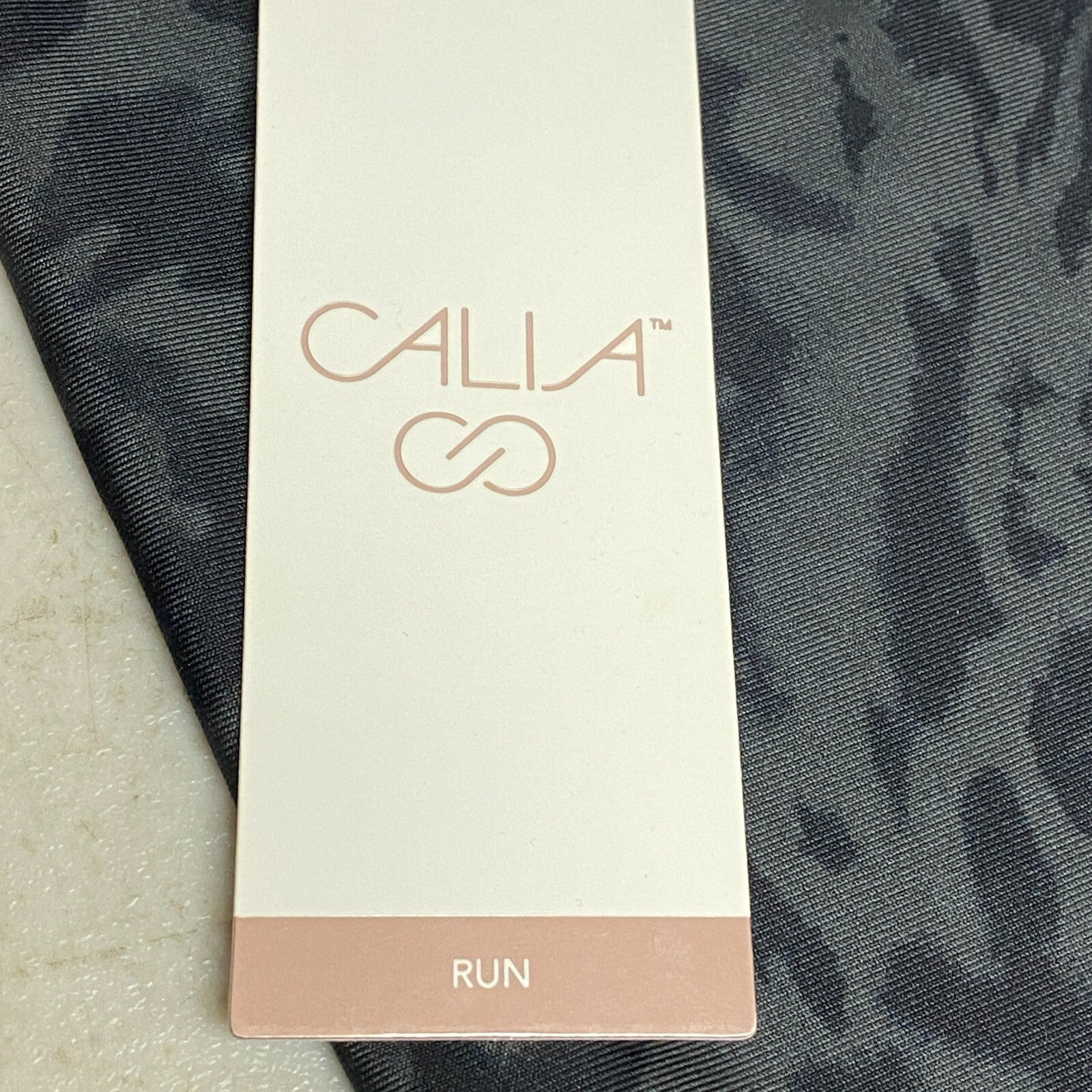 Calia Womens CWC Tight Arctic Run Leopard Pure Black WAX32242PRT