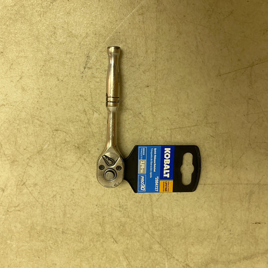 KOBALT QUICK RELEASE RATCHET 1/4 IN , Used Very Good