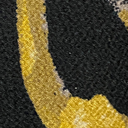 Black Label Women's Split Crew Neck Long Sleeve Size Small Color: Black Marigold